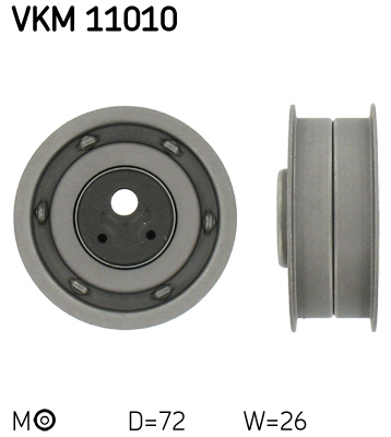 SKF - VKM 11010 - Zatezač, zupčasti kaiš (Kaišni prenos)